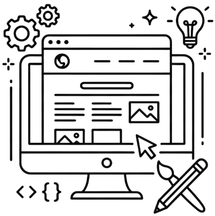 icona web design