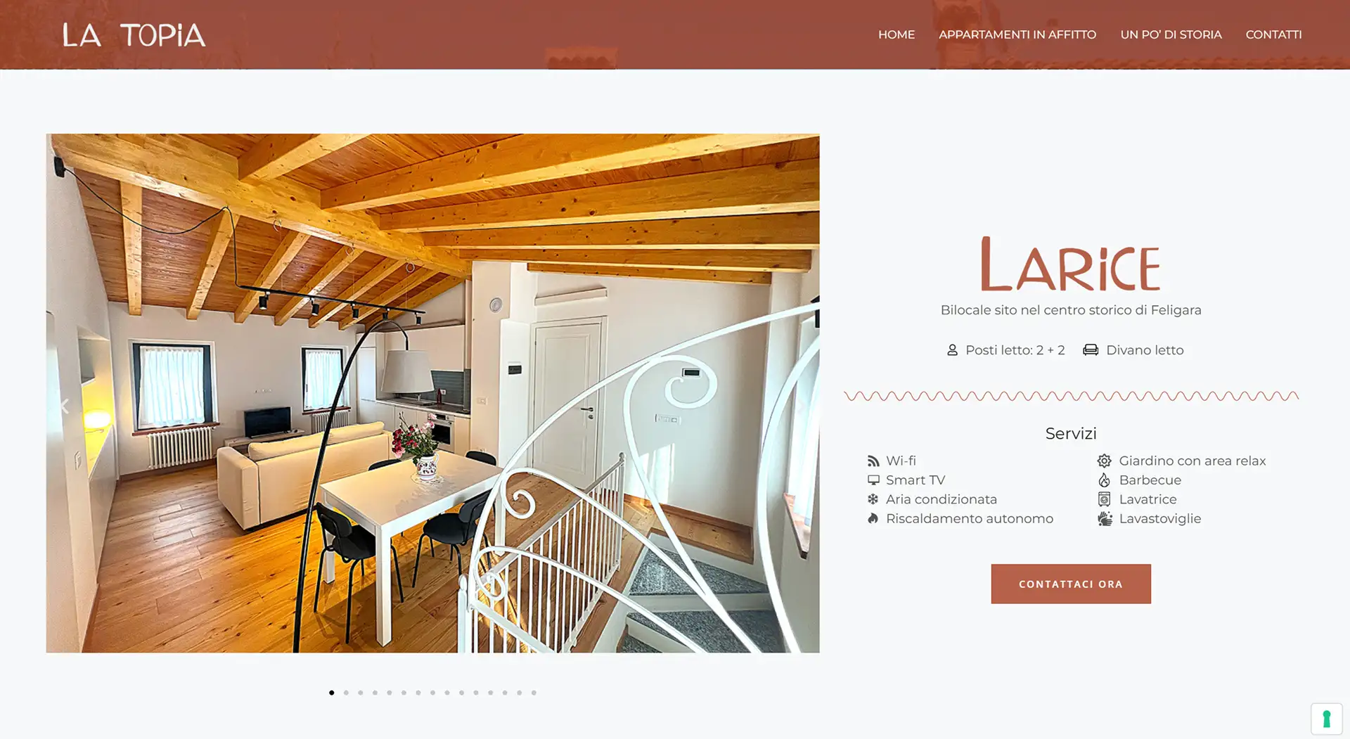 restyling sito web per agriturismo