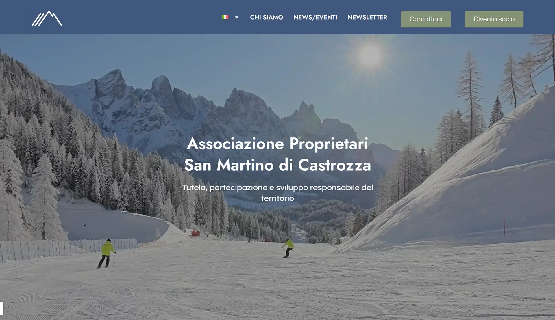 sito web per associazione